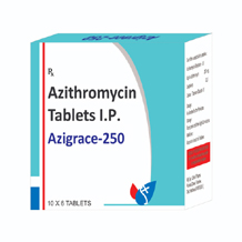  pharma franchise products in Ahmedabad - Sungrace Pharma -	azigrace 250 tablets.jpg	